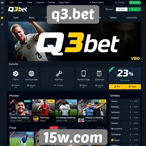 Funcionalidades do site q3.bet para apostadores
