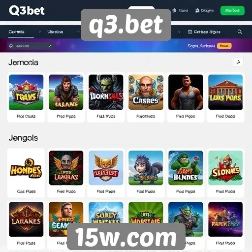 Análise das opções de jogos disponíveis no site q3.bet